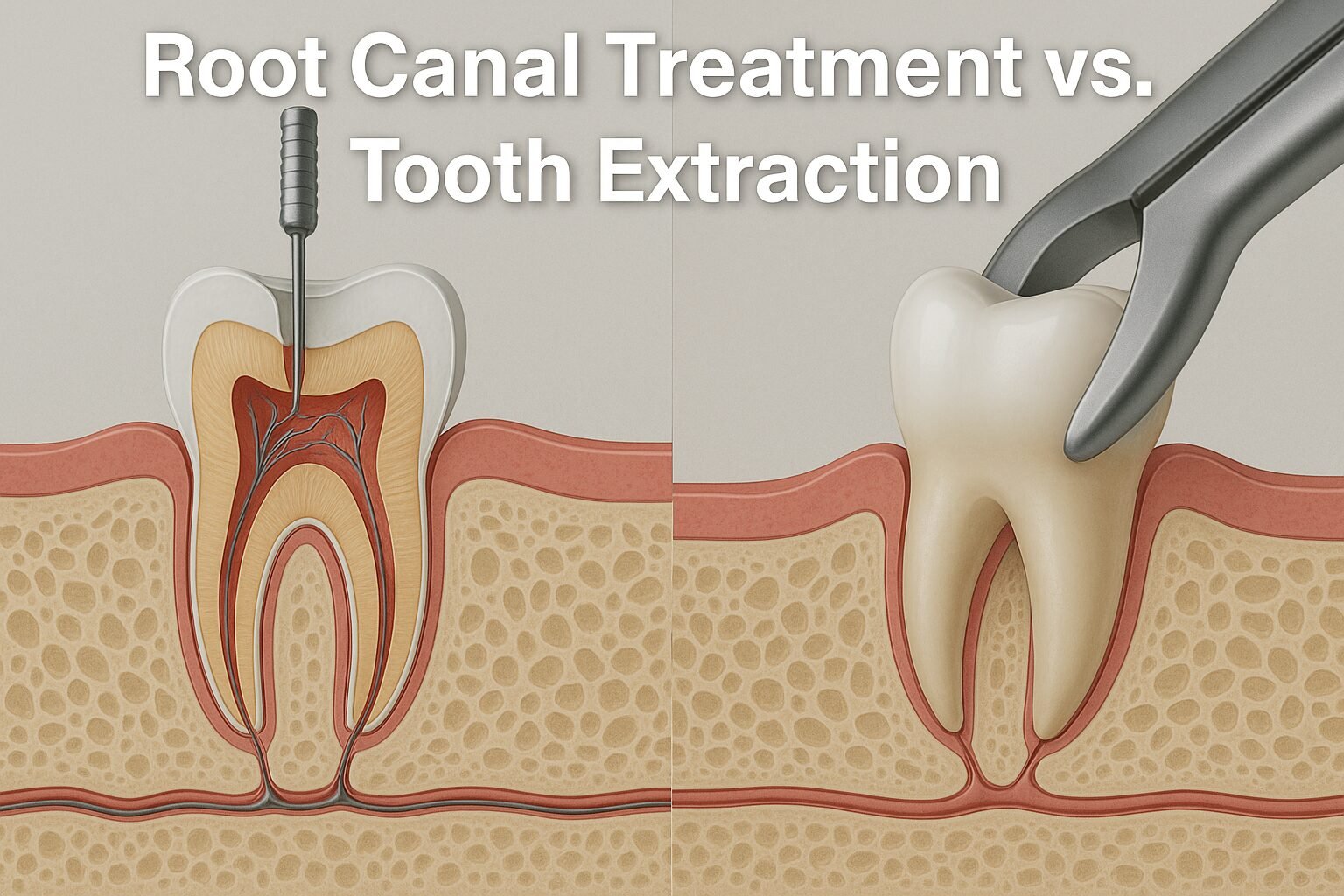 Root Canal Treatment vs. Tooth Extraction Treatment In Wakad