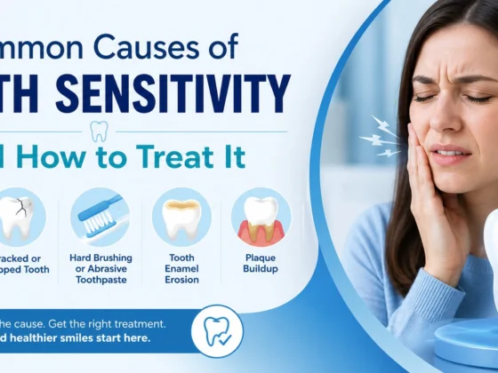 Common Causes of Tooth Sensitivity and How to Treat It
