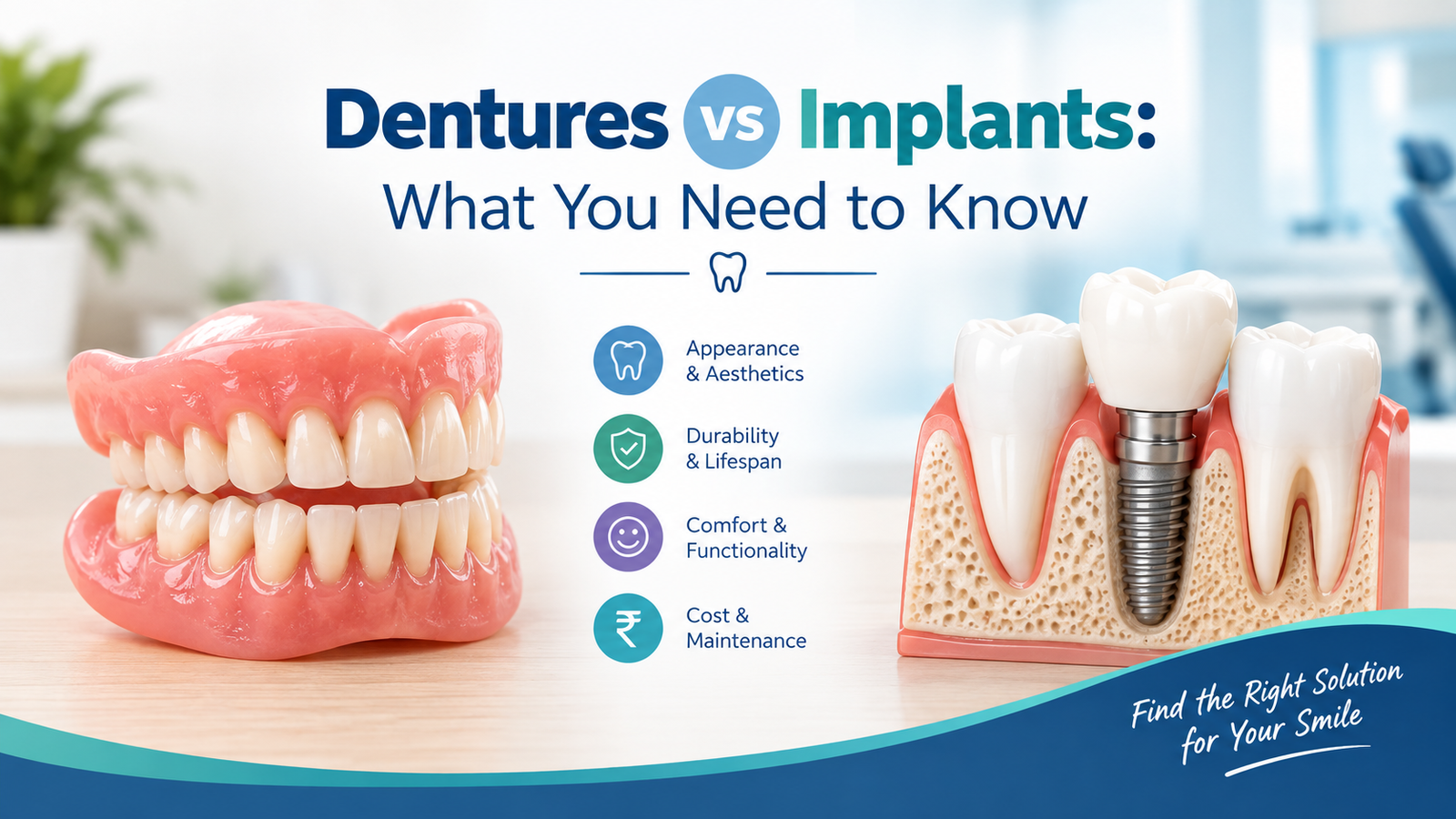 Dentures vs Implants: Which Is Right for You?